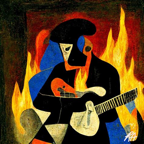 Pablo Picasso Old Guitarist