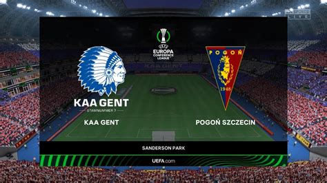 KAA Gent vs Pogoń Szczecin 09 08 2023 UEFA Europa Conference League