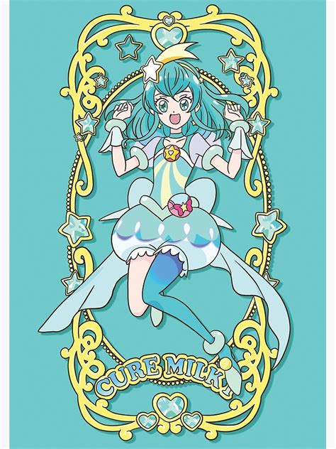 Cure Milky Poster By Realinspiration Redbubble