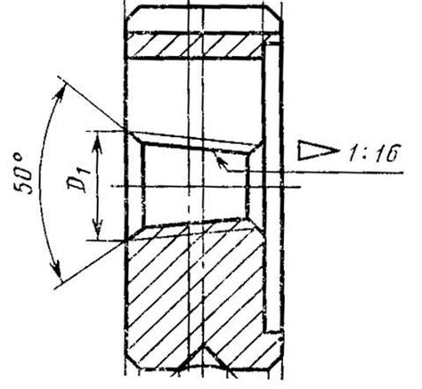 Плашка Коническая дюймовая К 3/8 "(NPT), 18 ниток/дюйм, dнар.45мм 9ХС ...
