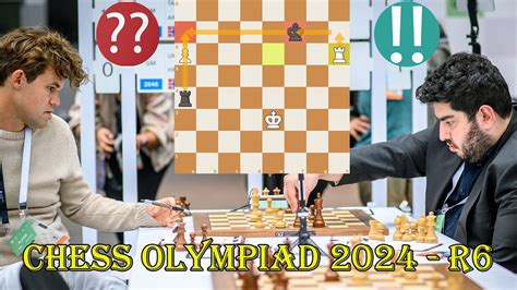 Magnus Carlsen 2832 Vs Parham Maghsoodloo 2723 Chess Olympiad