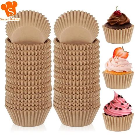 100 200 300pcs Cupcake Baking Cup Liner Disposable Cup Parchment Liner