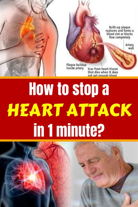 How To Stop A Heart Attack In 1 Minute Holistic And Healthy