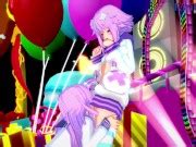 Neptune And Nepgear Have Intense Futanari Sex On Stage Hyperdimension Neptunia Hentai Xxx