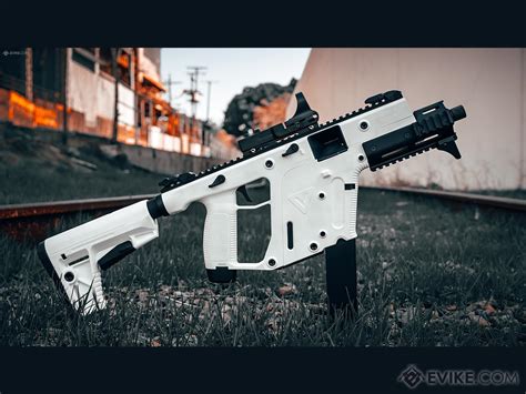 KRISS USA Limited Edition Alpine White KRISS Vector Airsoft SMG By