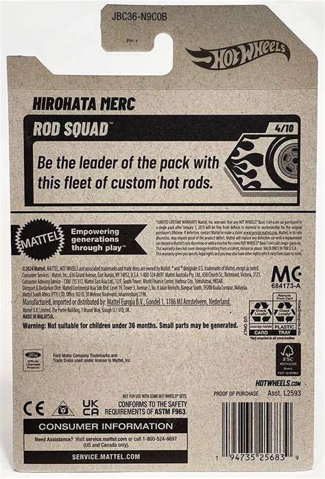 Hirohata Merc Hot Wheels 2025 Super T Hunt US Int Short Card