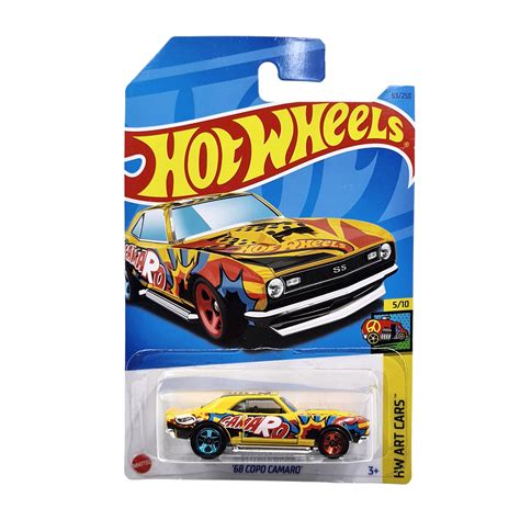 Hot Wheels 68 Copo Camaro Kuning Tampo Camaro C 2023 Lazada Indonesia