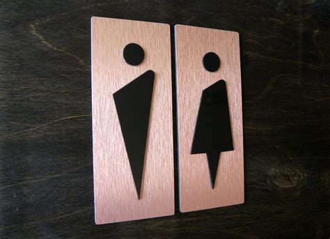 Bathroom Signage Bathroom Door Sign Hotel Signage Door Signage