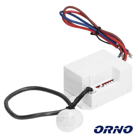 Detector De Movimentos Pir P Encastrar Branco Orno Pjf