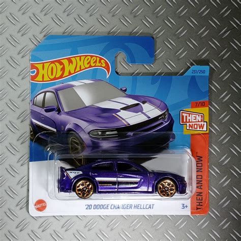 Hot Wheels Dodge Charger Hellcat Rare Collectible Miniature Model Scale Gift Idea With
