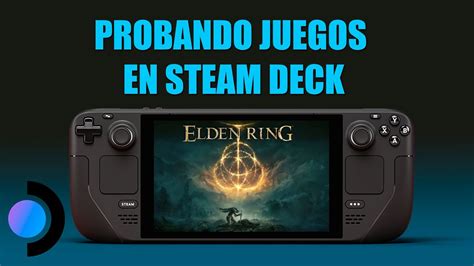 Probando Elden Ring En Steam Deck YouTube