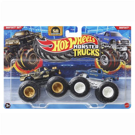 Hot Wheels Monster Trucks Bigfoot Th Vs Bigfoot Fyj Jcc