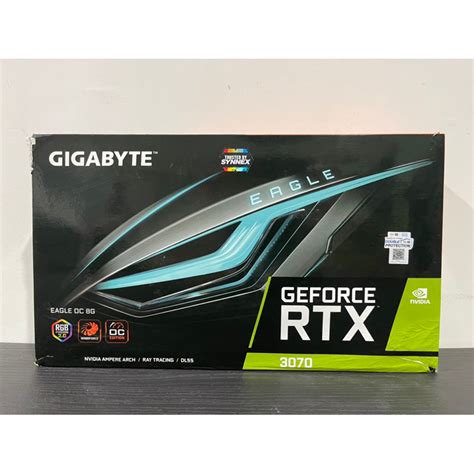 VGA (การ์ดแสดงผล) GIGABYTE GEFORCE RTX 3070 EAGLE OC 8G - 8GB GDDR6 ...