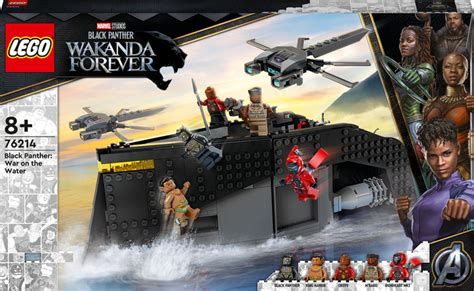 Конструктор LEGO Super Heroes Marvel Черная Пантера: битва на воде 545 ...
