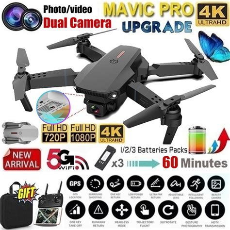 2023 New Remote Control Drone 720P/1080P/4K HD Single/Dual Camera ...