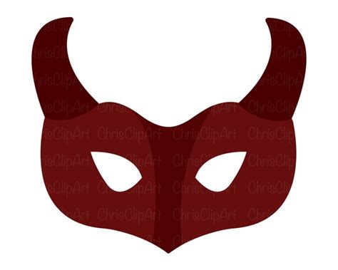 HALLOWEEN MASK SVG Halloween Mask Png Face Mask Svg Devil - Etsy