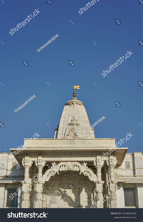 Shri Lakshmi Narayan Temple Jaipur City Stock Photo