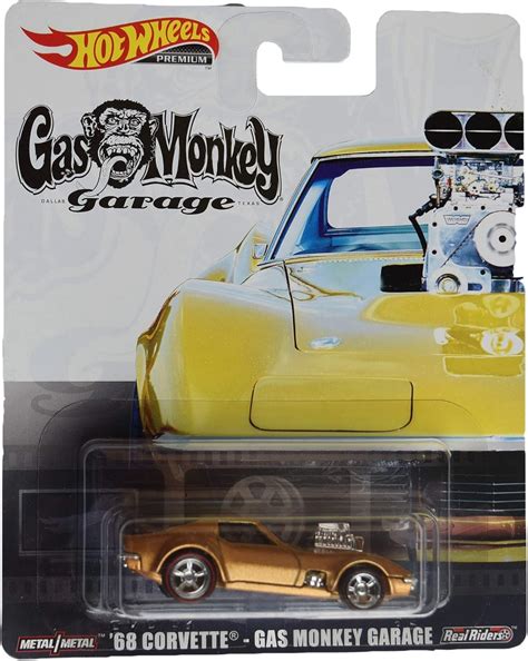 Hot Wheels Premium Gold Corvette Gas Monkey Garage Amazon Ca Toys Games