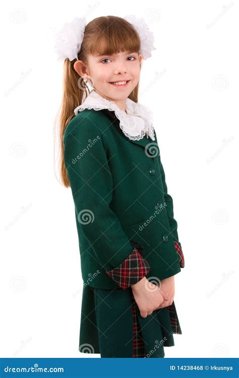 Ducation Coli Re Dans L Uniforme Scolaire Photo Stock Image Du