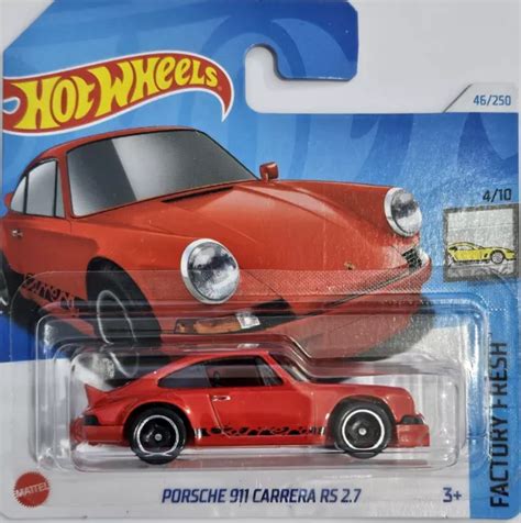 Hot Wheels Red Porsche Carrera Rs Picclick Uk