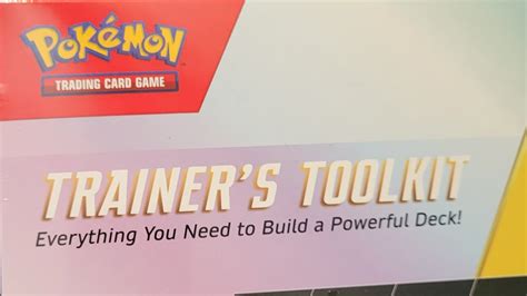 Pokemon Trainer Tool Kit Youtube