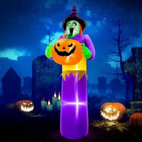 Amazon Joiedomi Ft Tall Halloween Inflatable Twisting Ghosts On