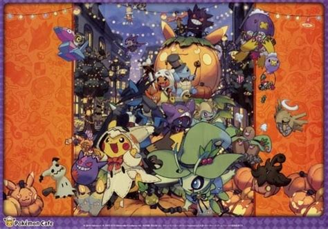 Mug Teacup Meeting Halloween Paper Luncheon Mat Pocket Monsters