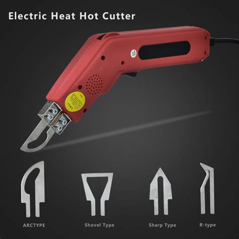 4 In 1 Knife Heat 220V Fabric Cutter Rope Cutter 100W Pro Electric Hot Knife Foam Styrofoam