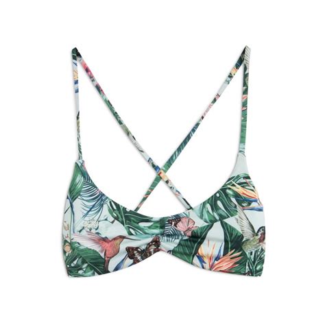 FEMI STORIES MAGA TOP INEZ BOTTOM BIKINI MINTY JUNGLE Skateshop