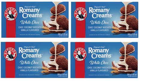 Bakers Romany Creams Vanilla 705 Ounce Pack Of 4