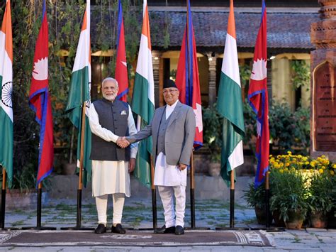 In Pictures PMs Visit To Nepal Prime Minister Of India