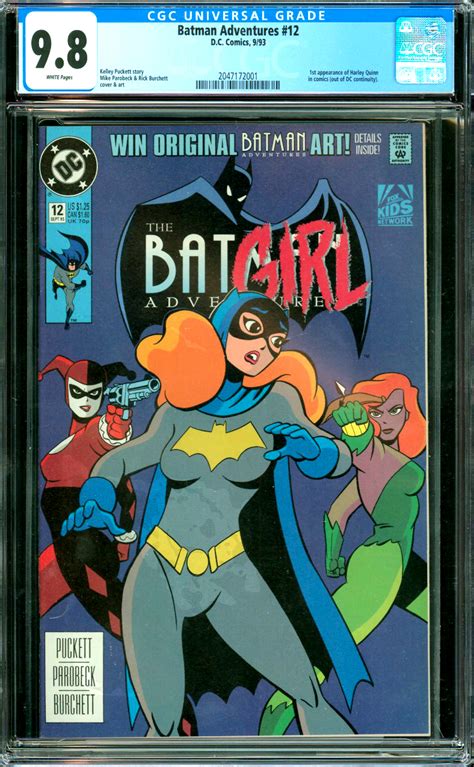 Batman Adventures 12 CGC Graded 9 8 1st Appearance Of Harley Quinn In