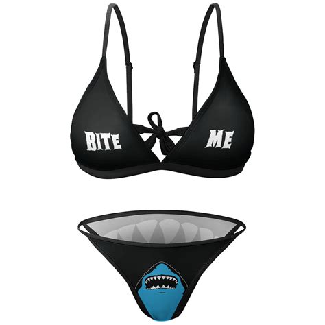 Inky Bikini Sexy Bite Me Bikini Swimsuit Inky Bikini