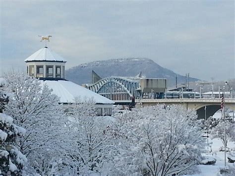 Snowy Charm in Chattanooga