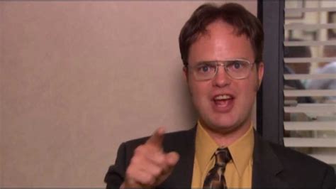 Dwight Schrute Meme Template