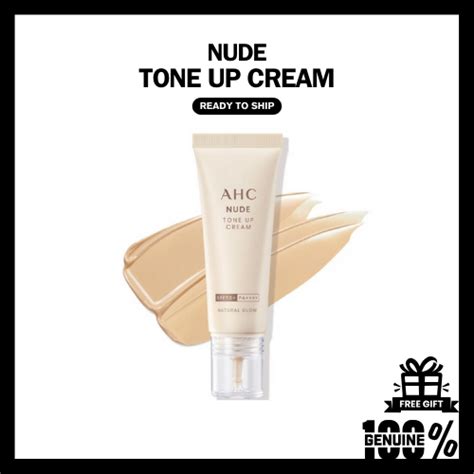 Ahc Nude Tone Up Cream 40 มล คอนซลเลอรสตก 10 กรม SPF50 PA พรอมสง Shopee