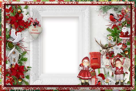 Christmas Frame Png Cadre Noël Marco Navidad Png