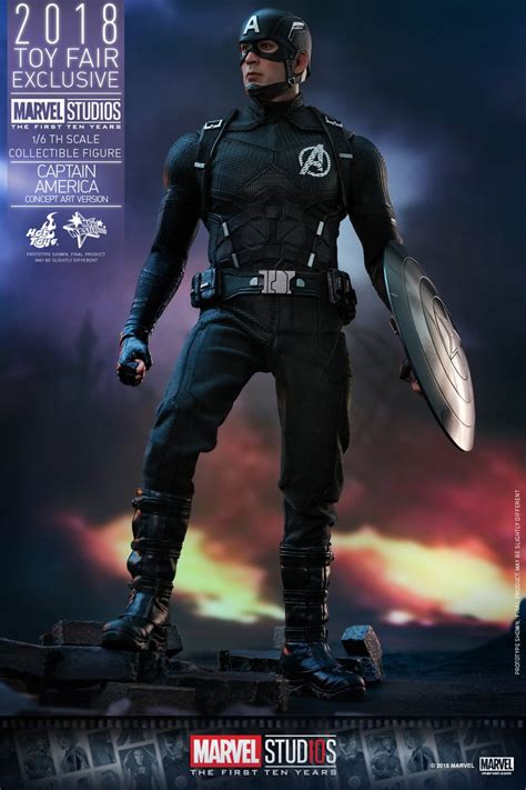 Hot Toys Lan A Figura De A O Do Capit O Am Rica Uniforme N O Usado Em Guerra Civil