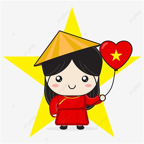 Traditional Vietnamese Clipart Hd PNG Vietnamese Traditional Costumes