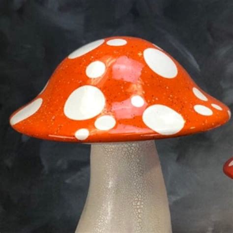 Ceramic Mushroom Etsy