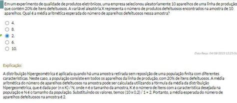 Em Um Experimento De Qualidade De Produtos Eletrônicos - Em um experimento de qualidade de produtos eletrônicos, uma empresa ...