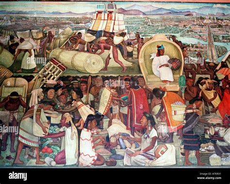 Le Mexique. La Gran Tenochtitlan/La Grande ville de Tenochtitlan, 1945 ...