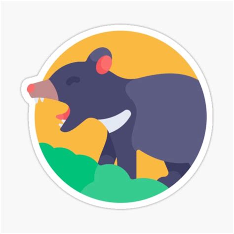 "Tasmanian Devil Designs Nature Tasmanian Devil Lover" Sticker for Sale by EpicBeast | Redbubble