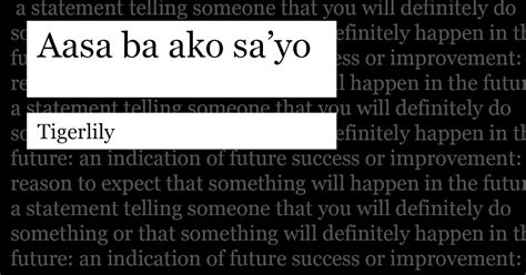 Literary Submission Aasa Ba Ko Sayo Ang Aninag Online