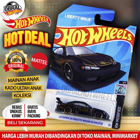 Jual Hot Wheels Reguler LB Super Silhouette Nissan Silvia Shopee Indonesia