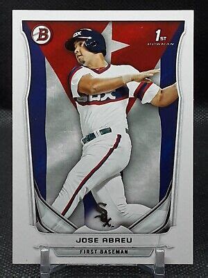 JOSE ABREU 2014 BOWMAN PROSPECTS HOMETOWN ROOKIE WHITE SOX T EBay