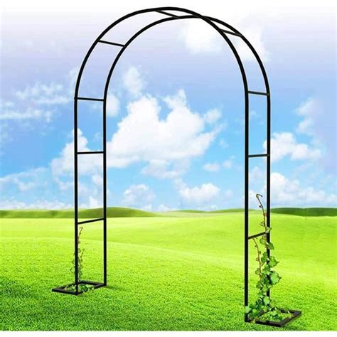 Arche Rosier Grimpant Arche Jardin Metal Rosiers A Planter Exterieur