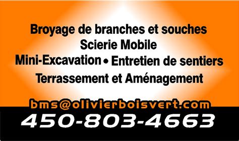 Boisvert Multi Services Enr Chemin Du Lac Saint Louis E Saint