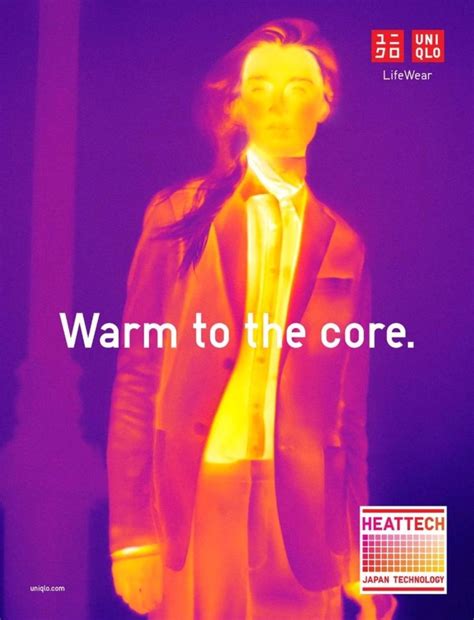 uniqlo ad uniqlo poster infrared photography style graphic design