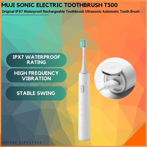 Original Xiaomi Mijia T300 Sonic Electric Toothbrush - W Network